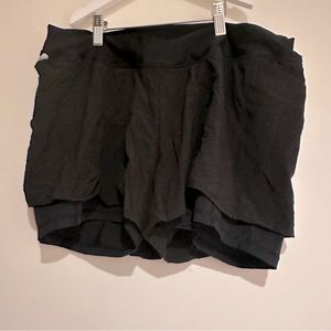 Senita athletics maternity shorts black, XL